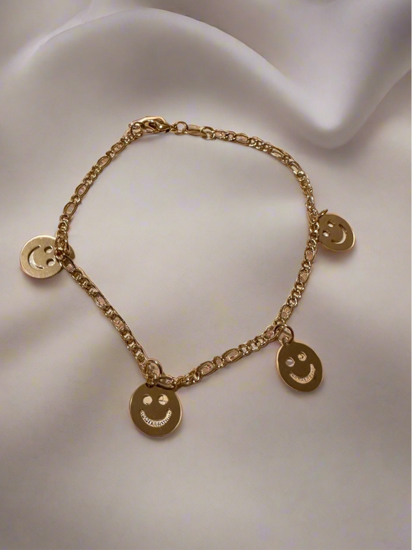 Smiley Charm Bracelet